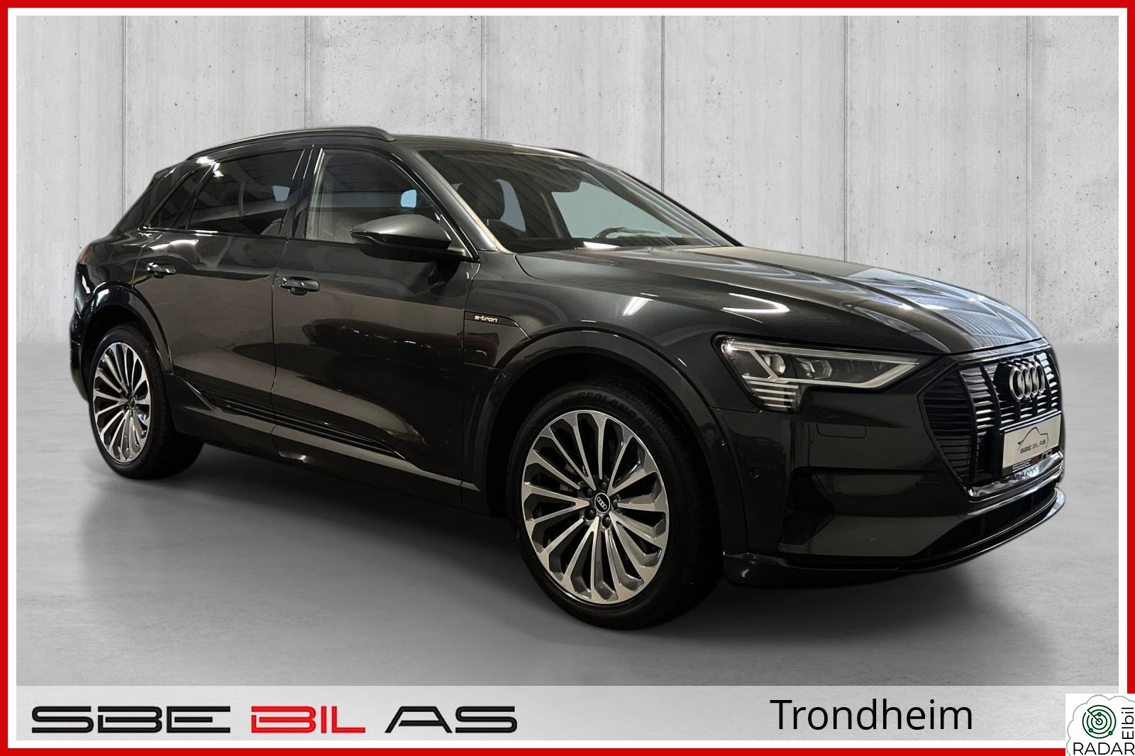 AUDI E TRON 55 55 Advanced Sport Krok/360/LED/ACC/Navi/Nybilgaranti!