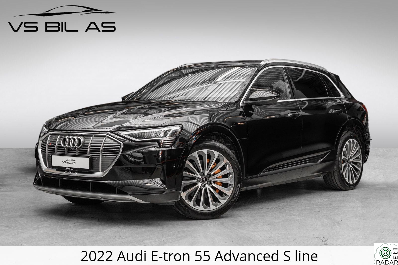 AUDI E TRON 55 55 S-line/360/ACC/DAB/Navi/LED/HUD/CarPlay/Luft/Norsk++
