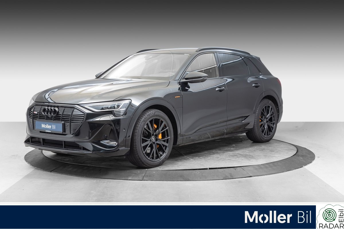 AUDI E TRON 55 55 S-line Black Edition El.seter/HUD/360