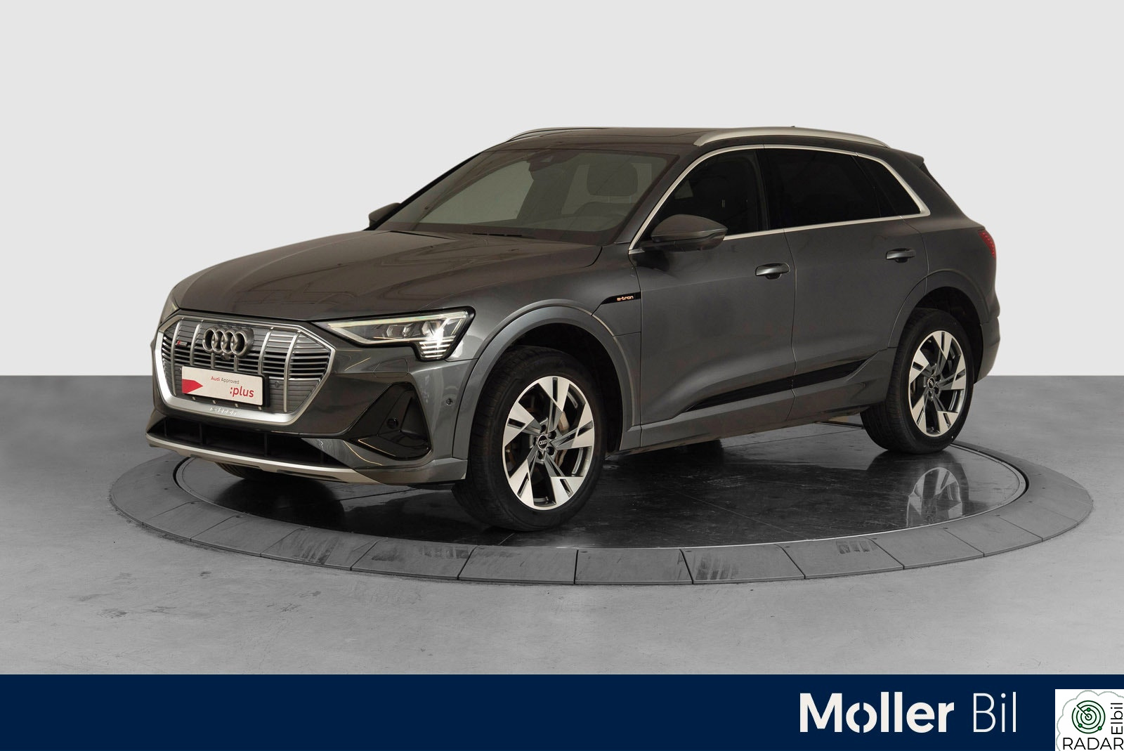 AUDI E TRON 55 55 S line Sport B&O,Head up,Pano,Fullskinn,Krok++