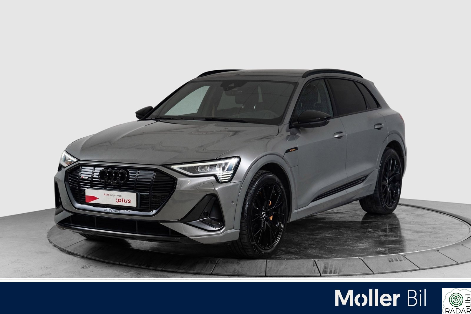 AUDI E TRON 55 55 s-line sport Black Edition, HUD, B&O, Skinn, 360'+++