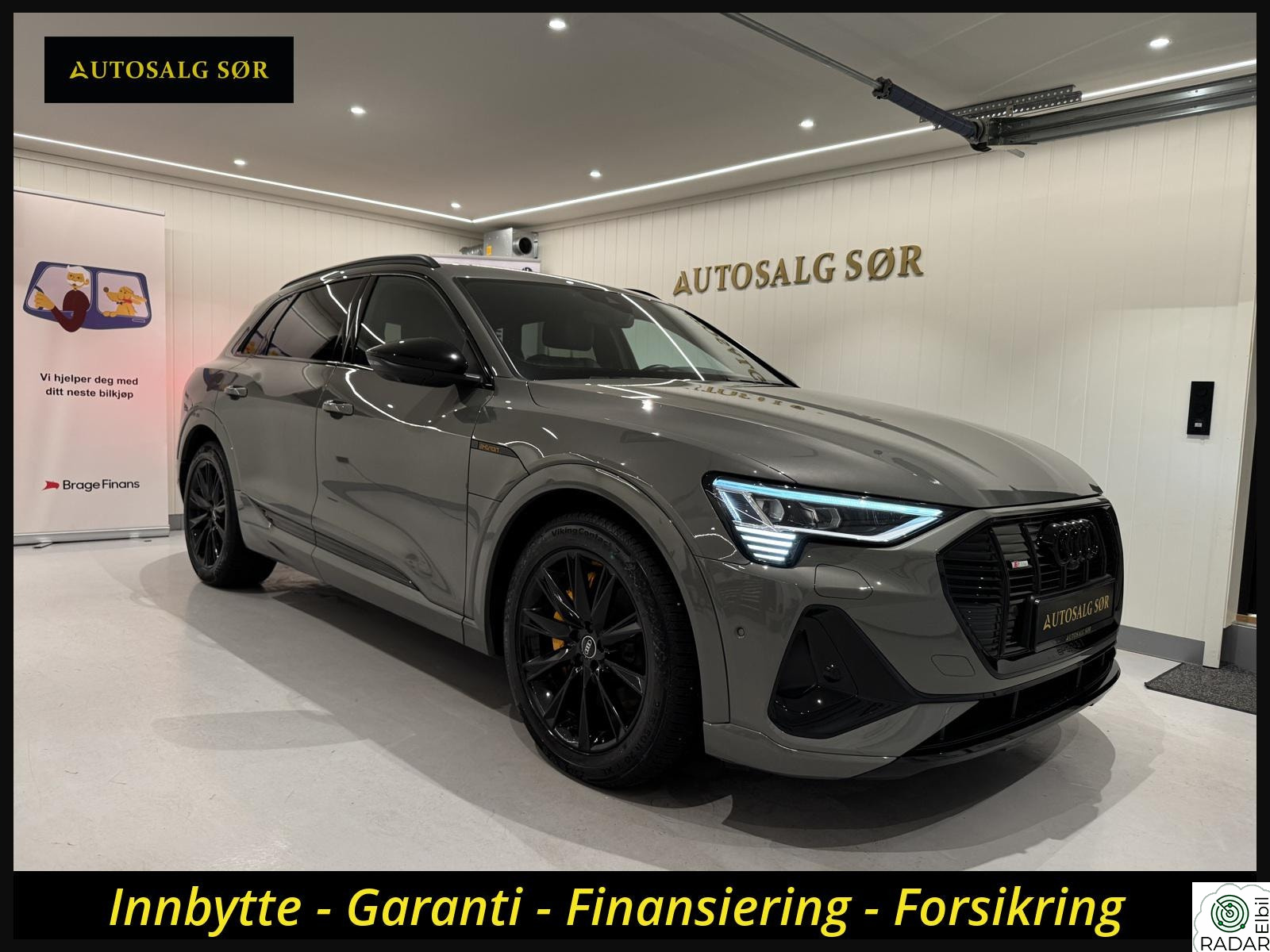 AUDI E TRON 55 55 BlackEdition 2x-Line 21/Navi/Matrix/Krok/360/Carbon