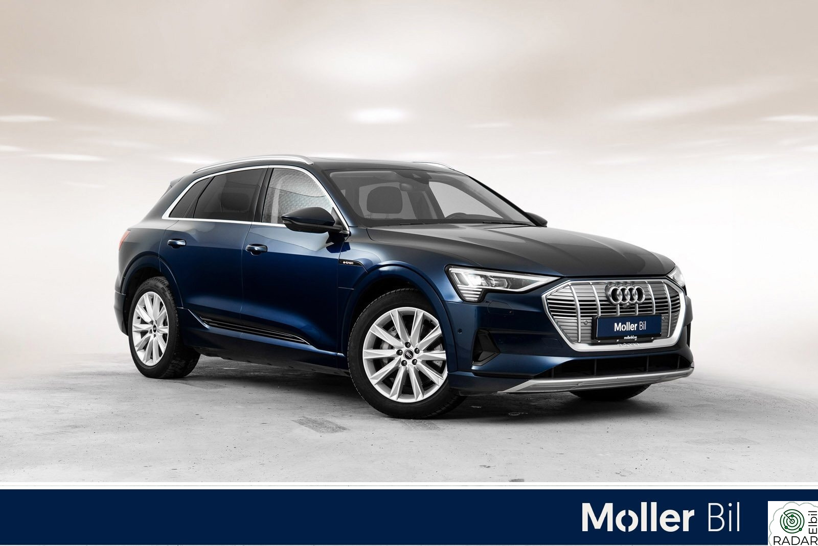 AUDI E TRON 55 55 advanced sport, HUD, B&O, Skinn, Pano, Matrix, Krok+