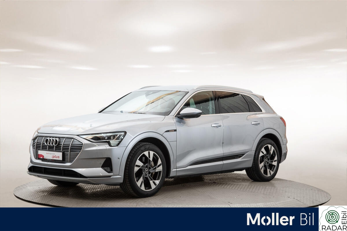 AUDI E TRON 55 55 advanced sport Hengerfeste, Led-Matrix, omgivelsesk.