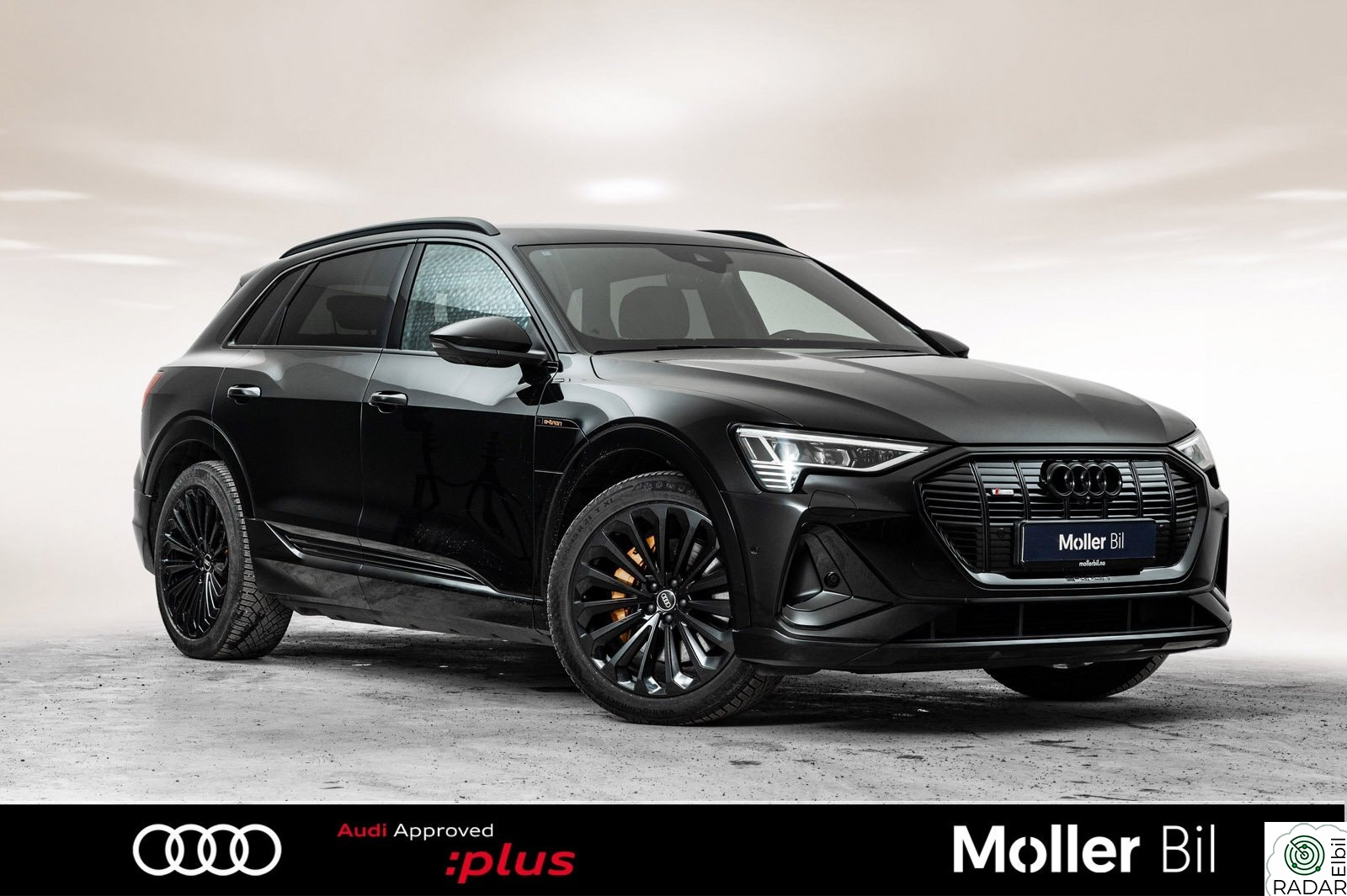 AUDI E TRON 55 55 S Line sport Sort optikk-Matrix-El.seter-B&O
