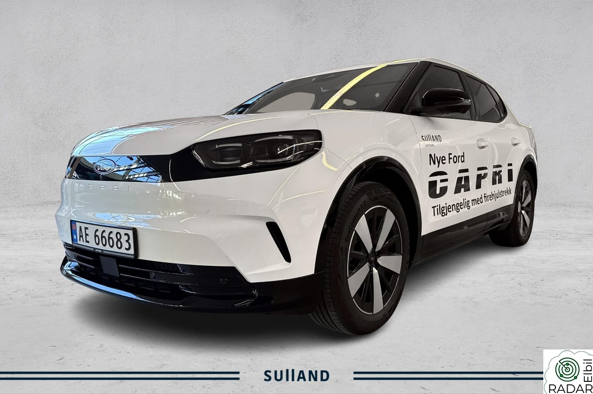 FORD Capri | AGR-seter | Førerassistentpakke | Hengerfeste