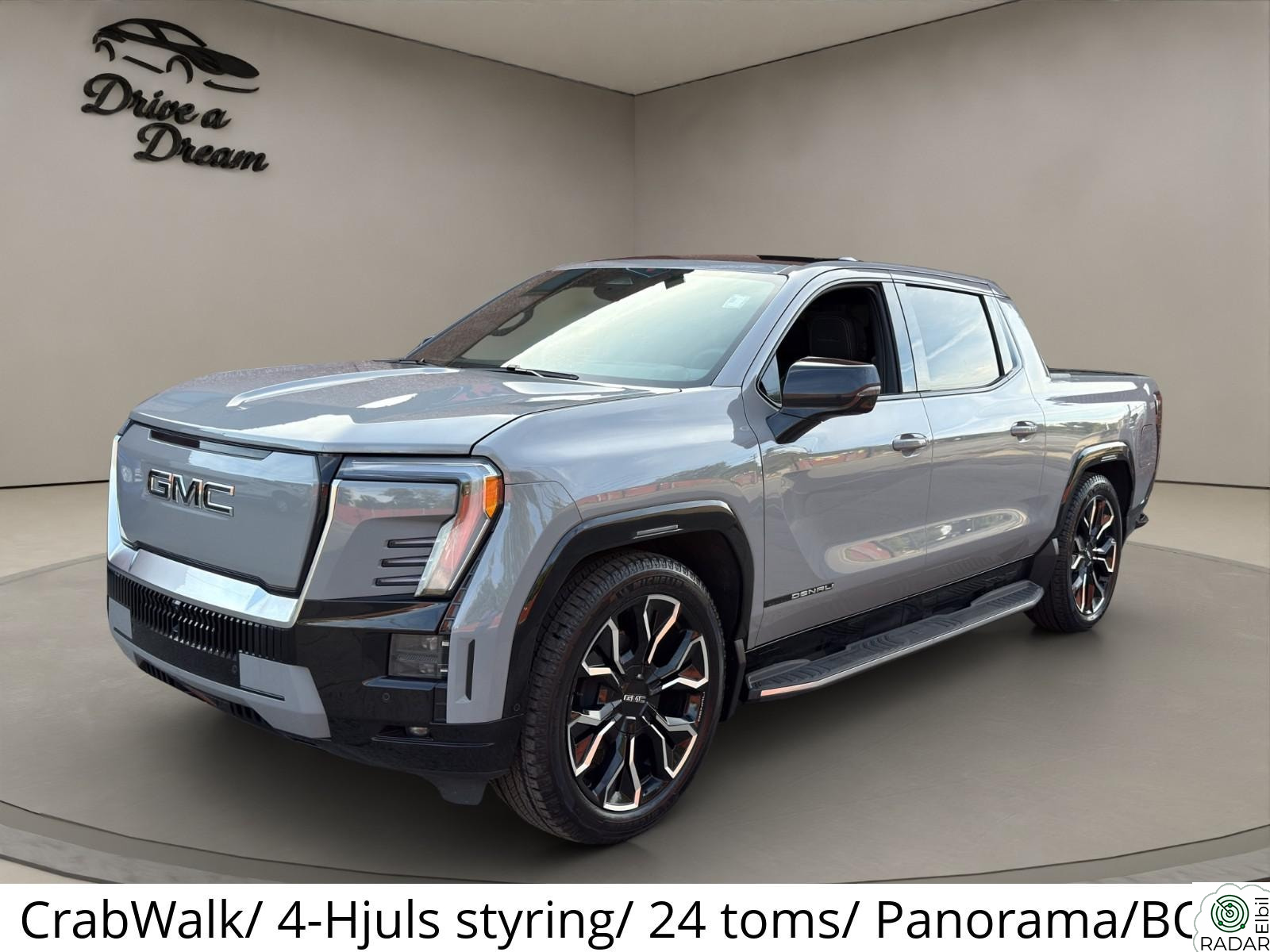 GMC SIERRA EV Denali EV 754 HK Edition 1/ 215KW Monster batteripakke