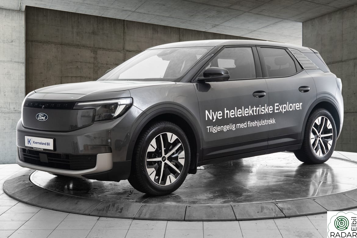 FORD Explorer RWD Extended-Range 602km Varmepumpe
