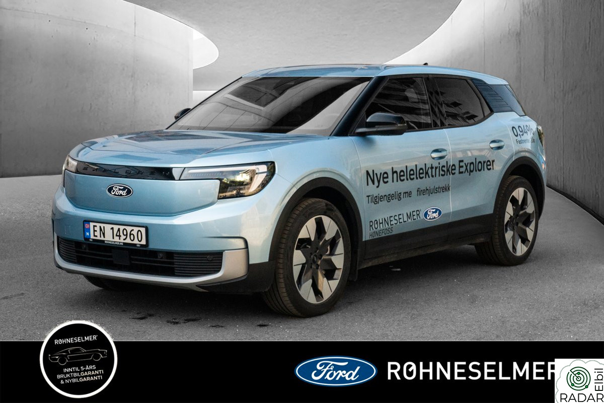 FORD Explorer Premium | AWD | Krok | V.pump | Extended Range
