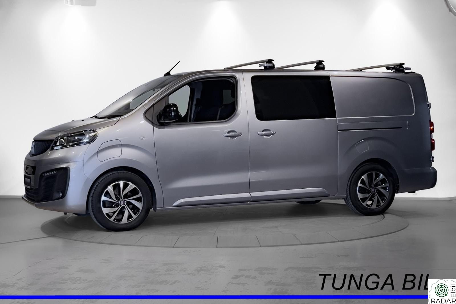 FIAT SCUDO e SX Pluss L3 75 kWh , 3 Seter, Innredning | H.Feste