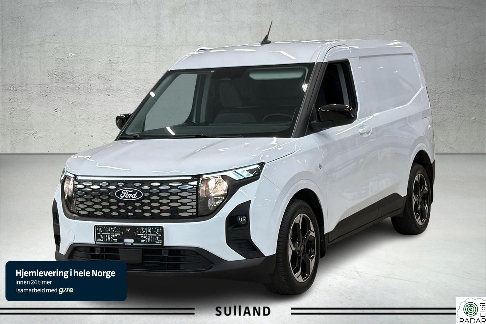 FORD Transit Courier EV 136HK/Krok/Lav km/limited