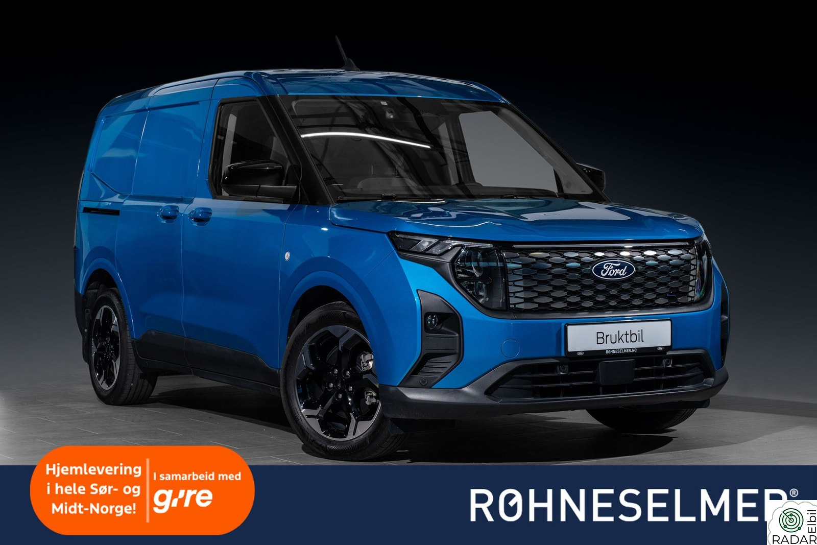 FORD Transit Courier |Vi har et bredt utvalg varebiler|Krok|APP|