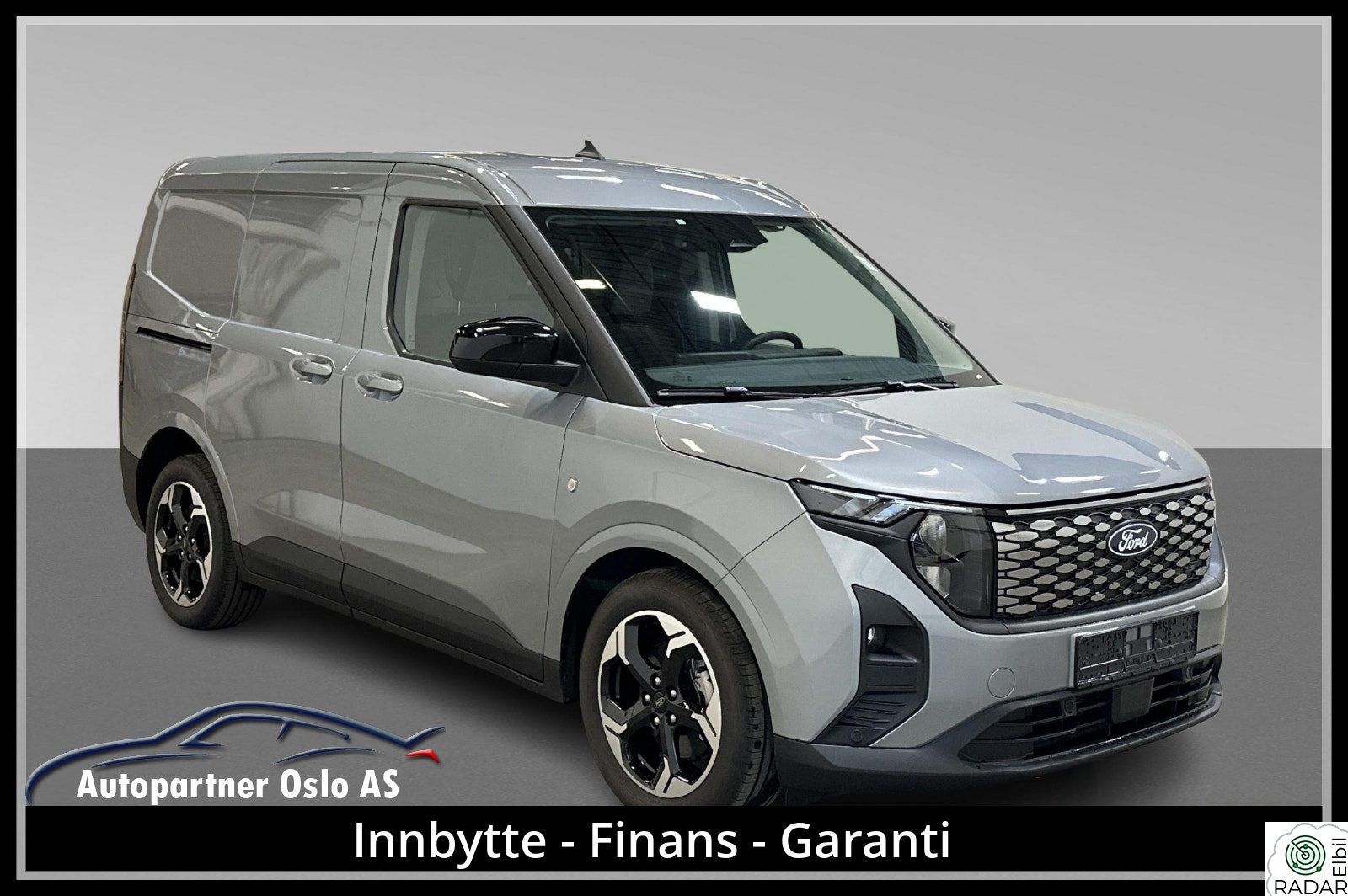 FORD Transit Courier Limited,136hk, ACC ,2xSkyvedør, Rattvarme, Kamera, Navi