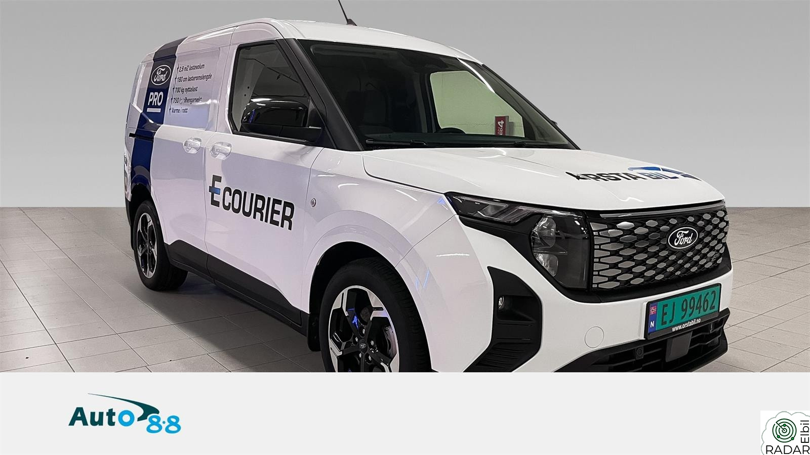 FORD Transit Courier Limited 300KM WLTP - som Ny - Lav km !