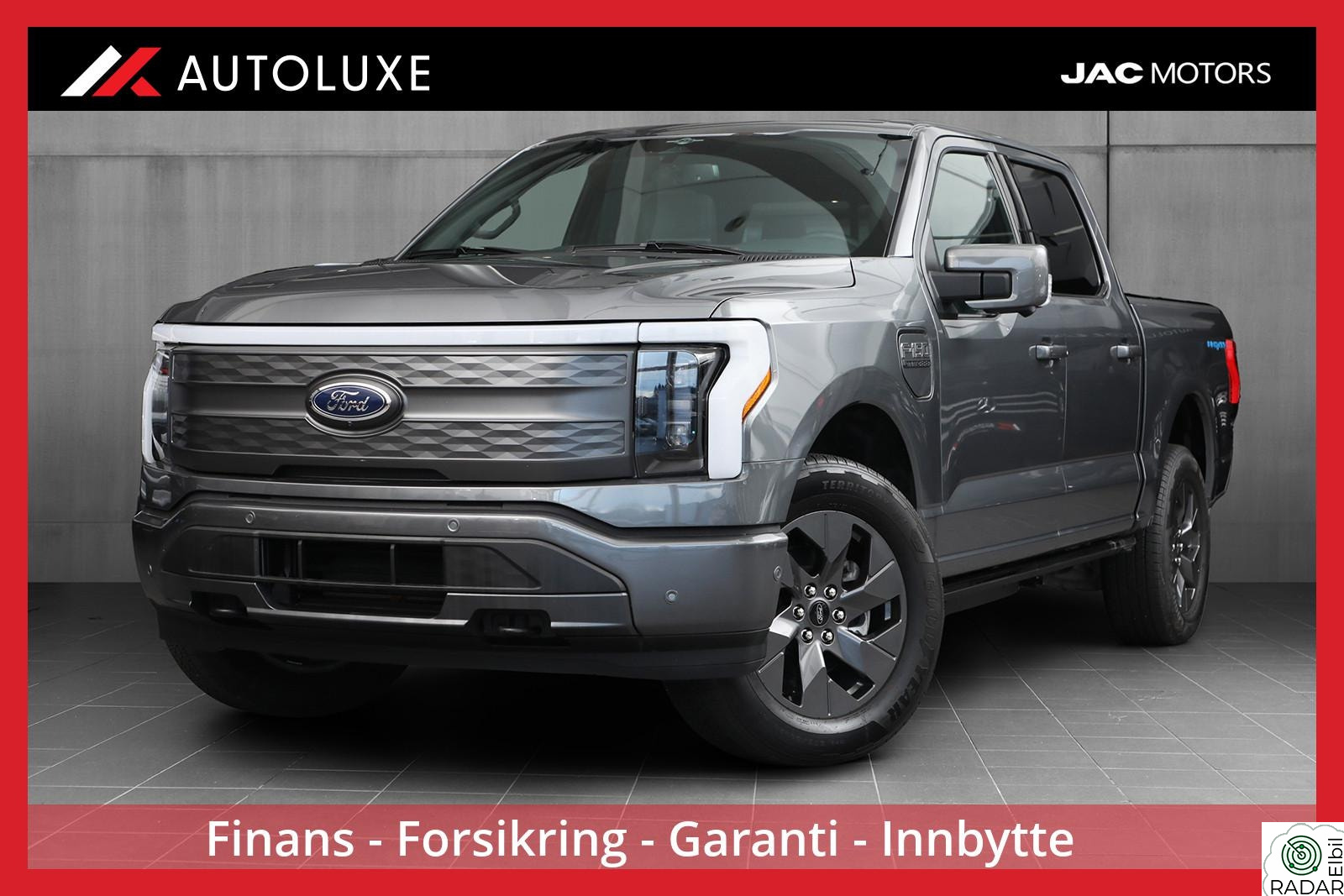 FORD F-150 Lightning Lariat 131 KW|5 seter lett last|580hk|Lariat