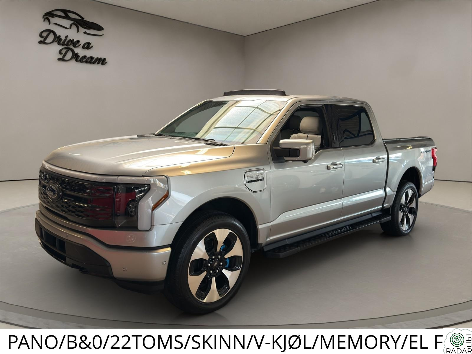 FORD F-150 Lightning LIGHTNING PLATINUM 131 EXT RANGE OG 589 HK. KOMFORT.