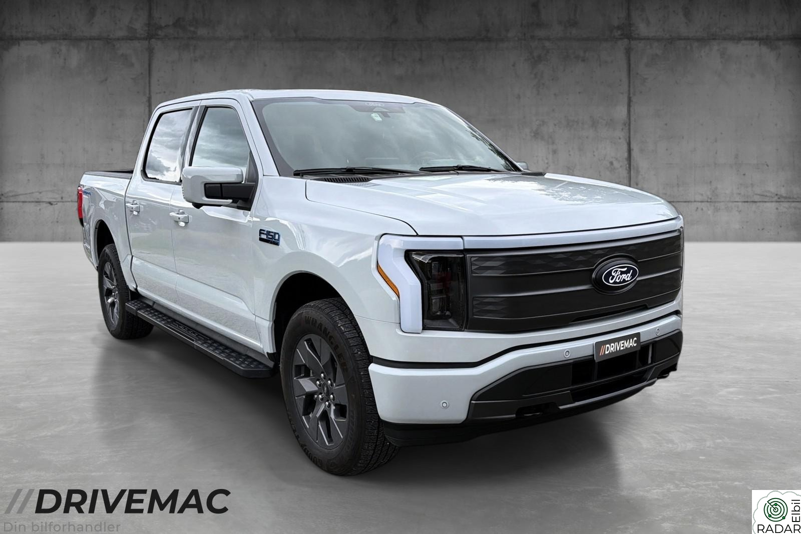 FORD F-150 Lightning Lariat 131kwh/Varmepumpe/ACC/Pano/360/B&O/H.Feste