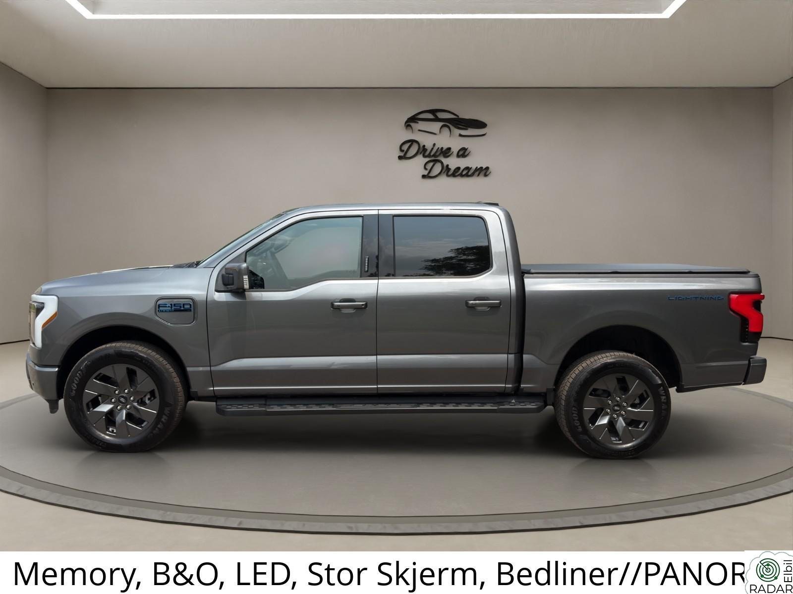 FORD F-150 Lightning F150 LARIAT 131KW/FACELIFT/VARMEPUMPE 628 KM 589 HK