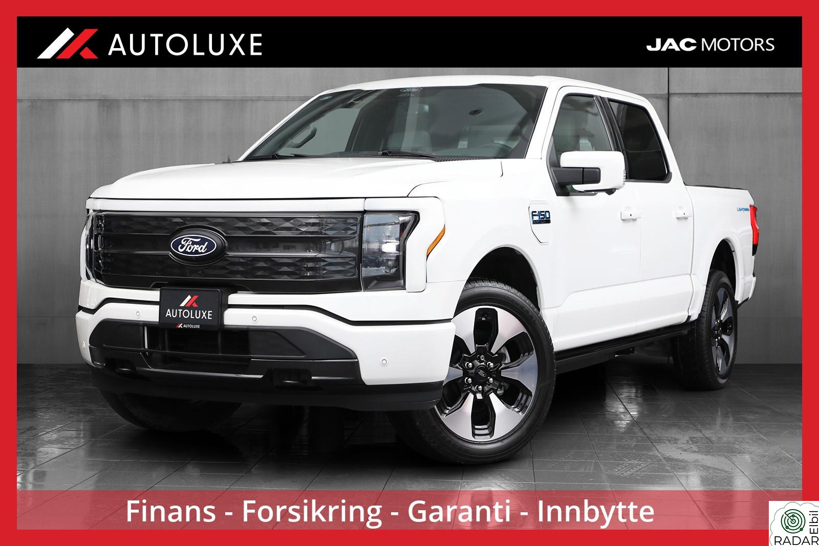 FORD F-150 Lightning 131KW Platinum|Varmepumpe|Facelift|Netto 1.090.000,-
