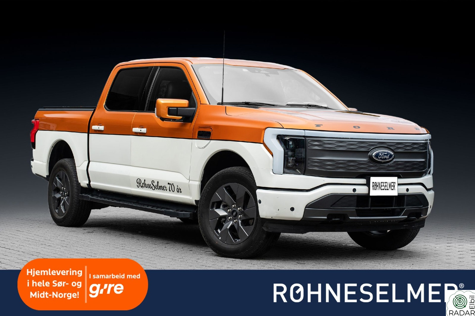 FORD F-150 Lightning Lightning|B&O|360|ACC|Krok|Demokjørt!|Innbytte