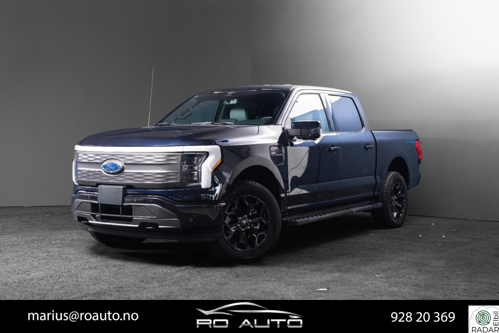 FORD F-150 Lightning Lightning Lariat - 98kWh/Norsk/Personbil(5-s)/App/B&O+