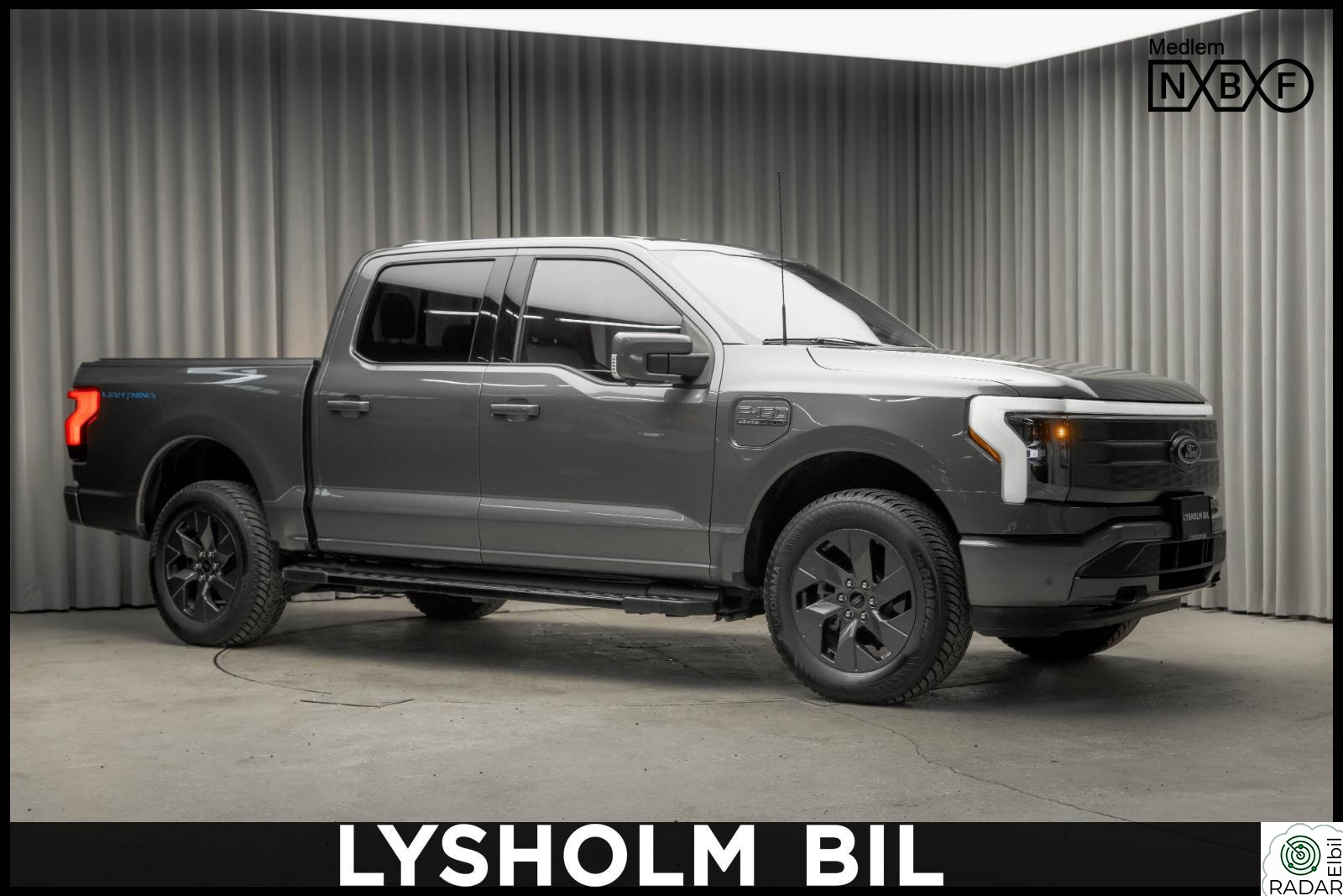 FORD F-150 Lightning Lariat F-150 Lightning/Lariat/5-seter personbil/App med varmer