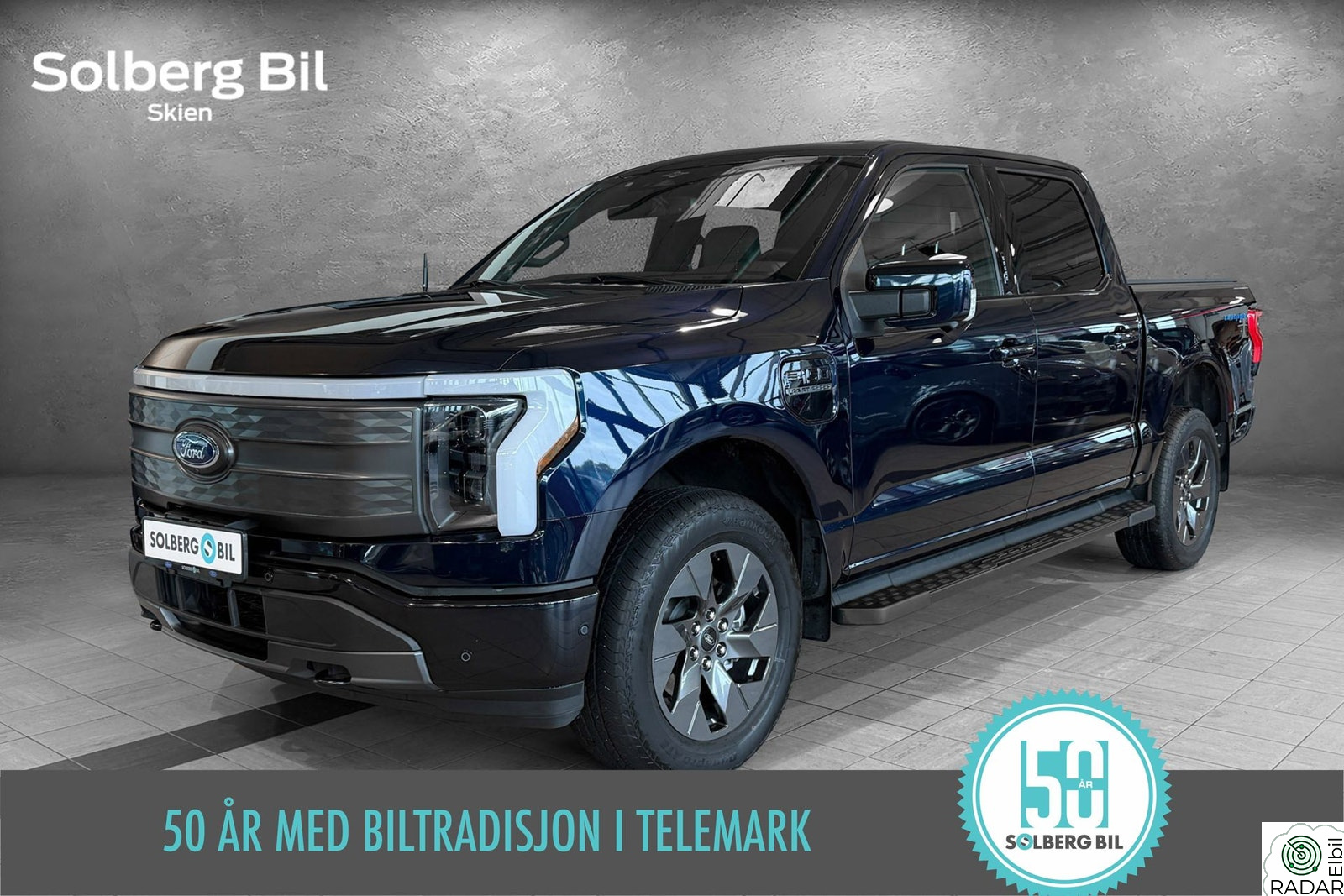 FORD F-150 Lightning Lightning NORSK BIL/REG 2025/KROK/MODEM/RULLE-DEKSEL