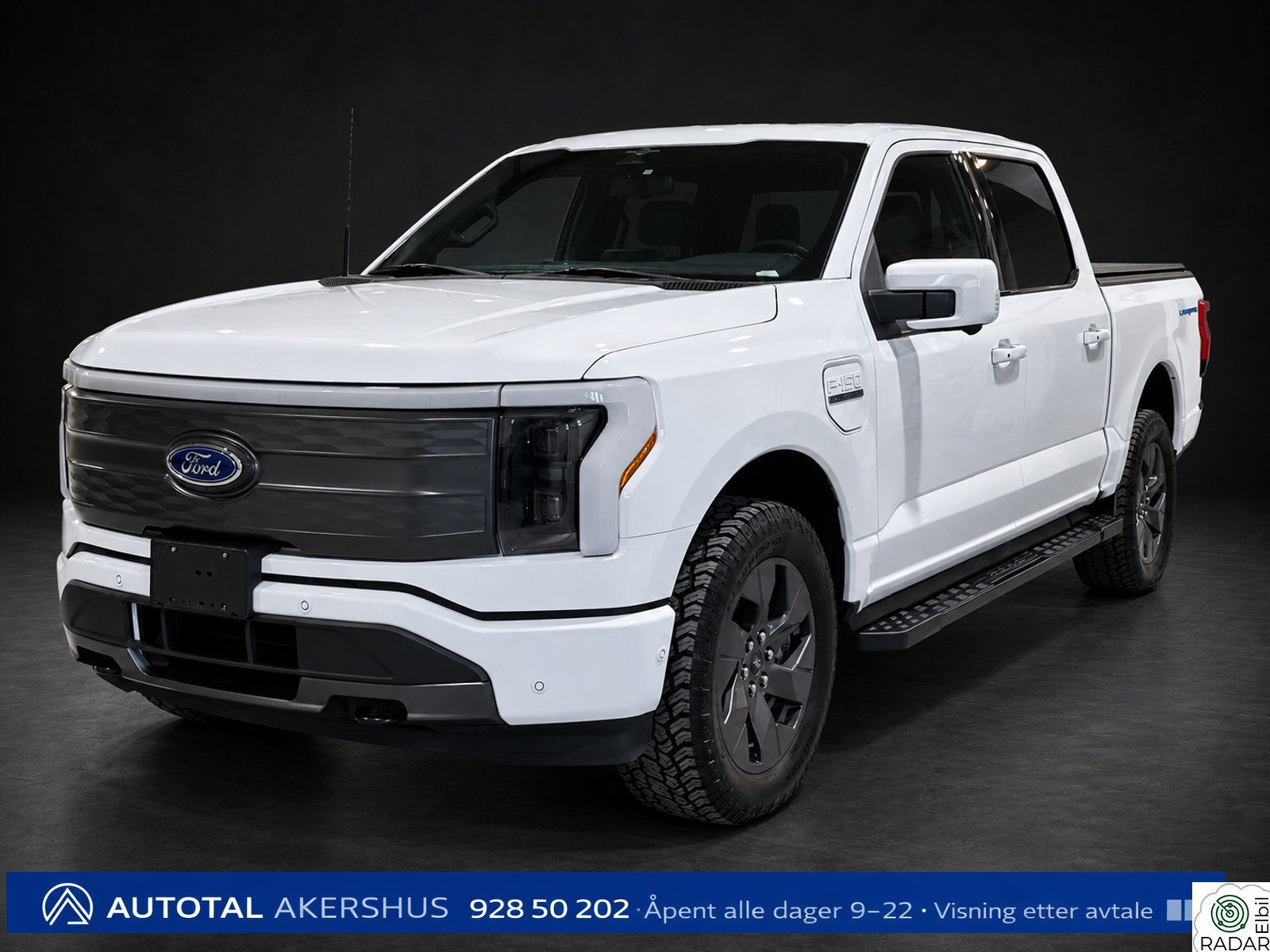 FORD F-150 Lightning | 5 Seter | Extended Range | 590Hk | Navi | ACC | 360 |