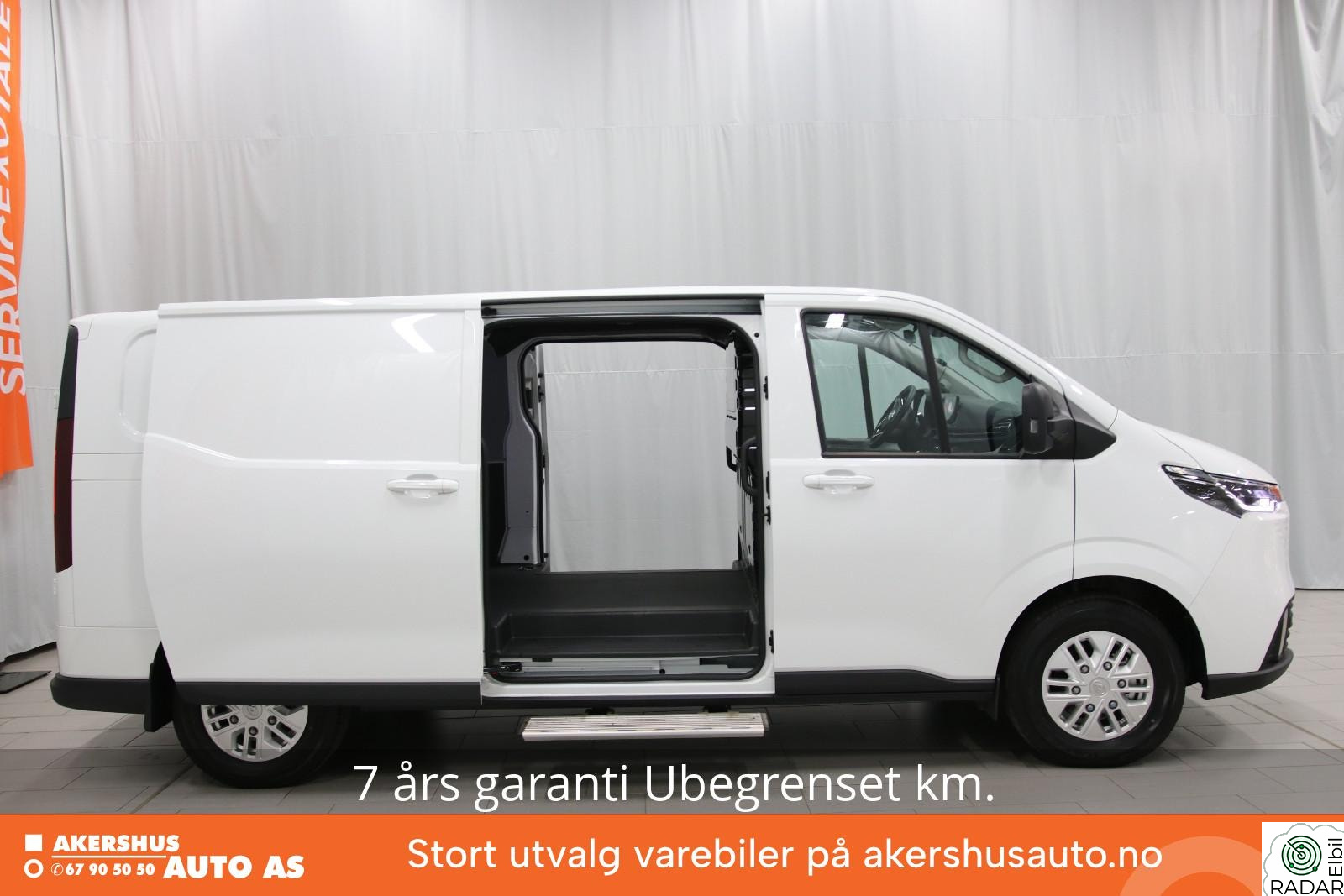 MAXUS eDELIVER 7 4X4 . 362-524 Wltp. 2000 H-feste. Nto kr 511.400.-