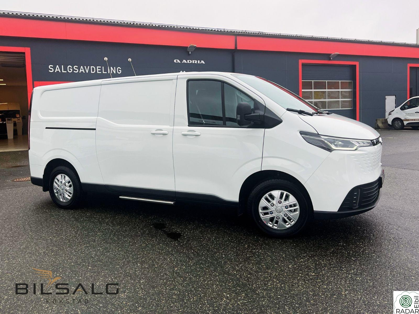 MAXUS eDELIVER 7 4x4 / 88kw / 6,7 m3 varerom Levert Bergen