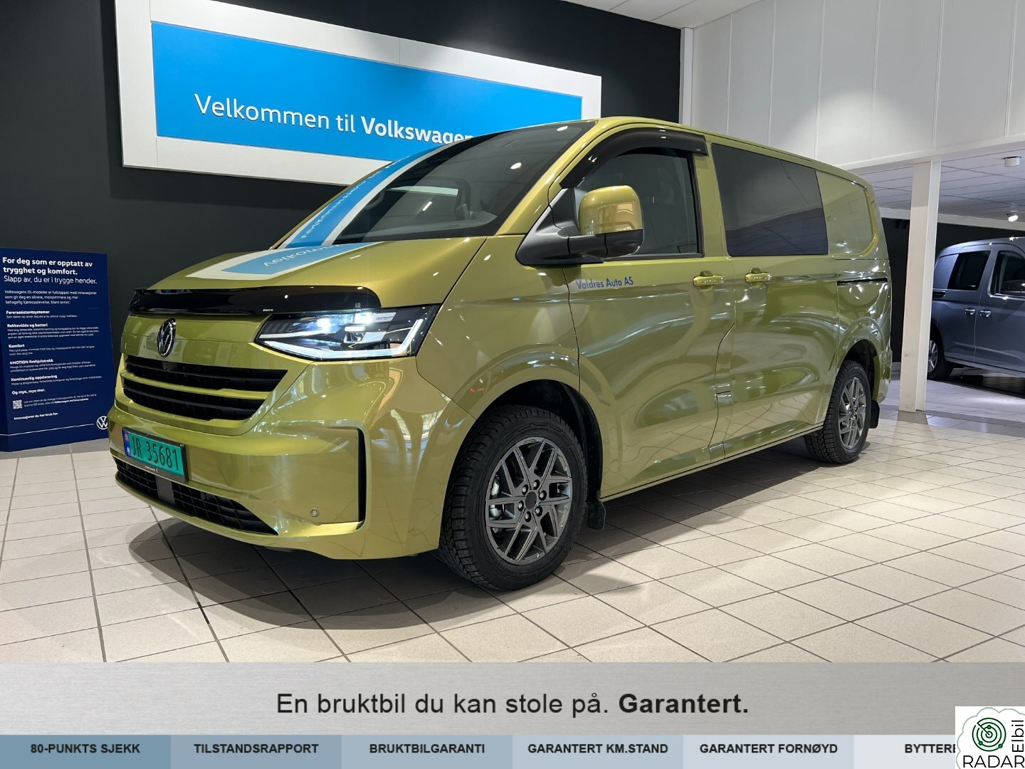 VOLKSWAGEN Transporter E-transporter Kort Exclusive 286 4m 360view/Krok