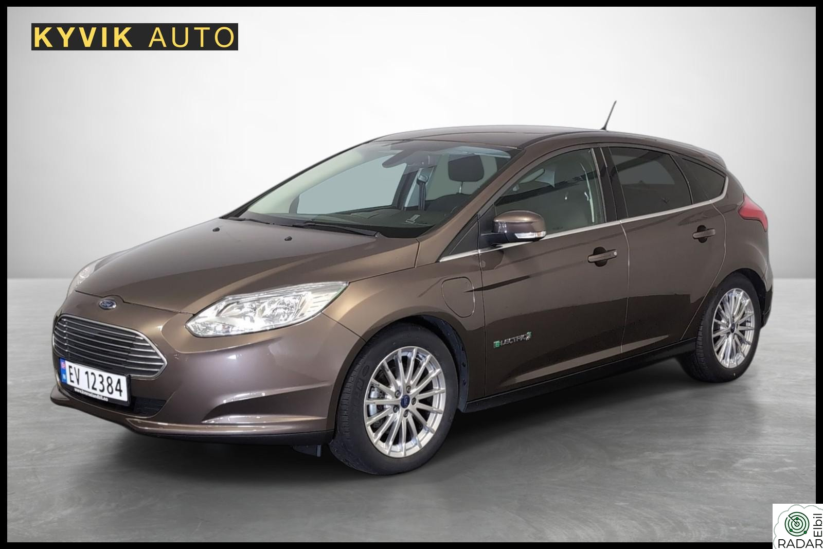 FORD-CNG-TECHNIK Focus Electric EU.06.2027|147HK|VELHOLDT|NYE DEKK|DAB+|NAVI|KLIMA+++