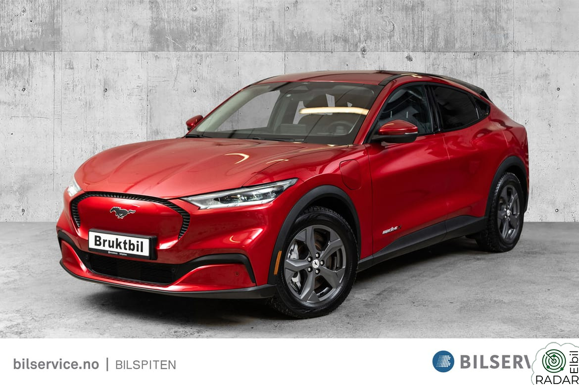 FORD Mustang Mach-E Long Range/RWD/Tilhengerfeste/Kamera/ACC/Carplay/Navi
