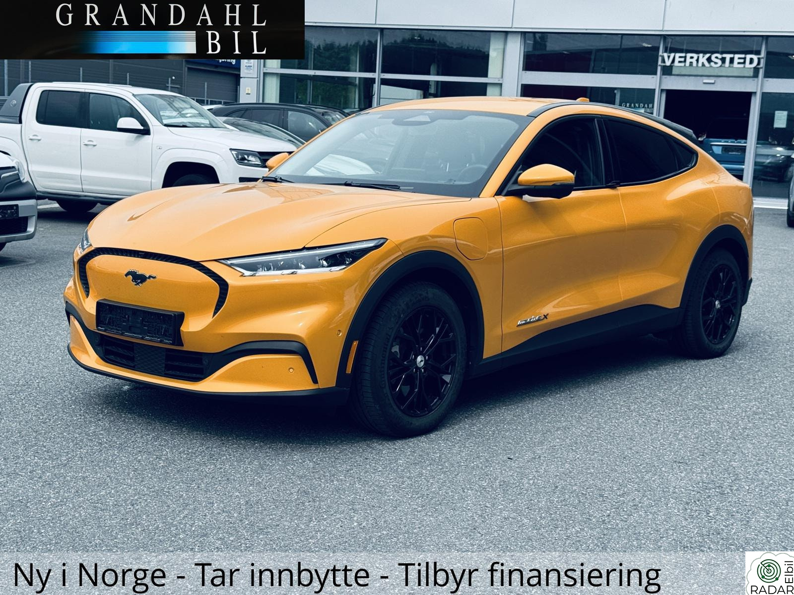FORD Mustang Mach-E LR 610KM WLTP - Skinn - B & O - Hengerfeste +++