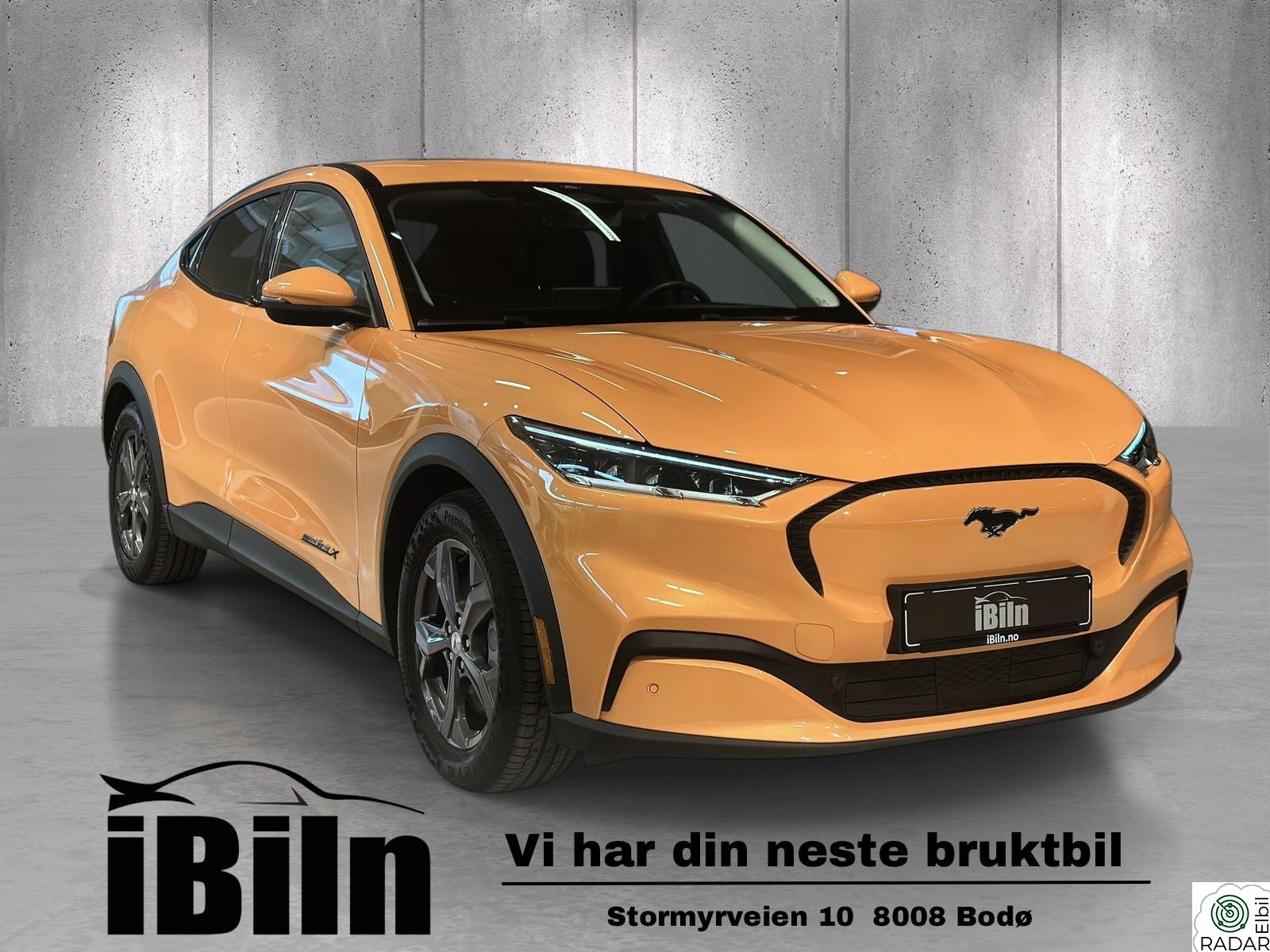 FORD Mustang Mach-E Long Range, RWD, Adaptiv Cruise, Ryggekamera, Navi++