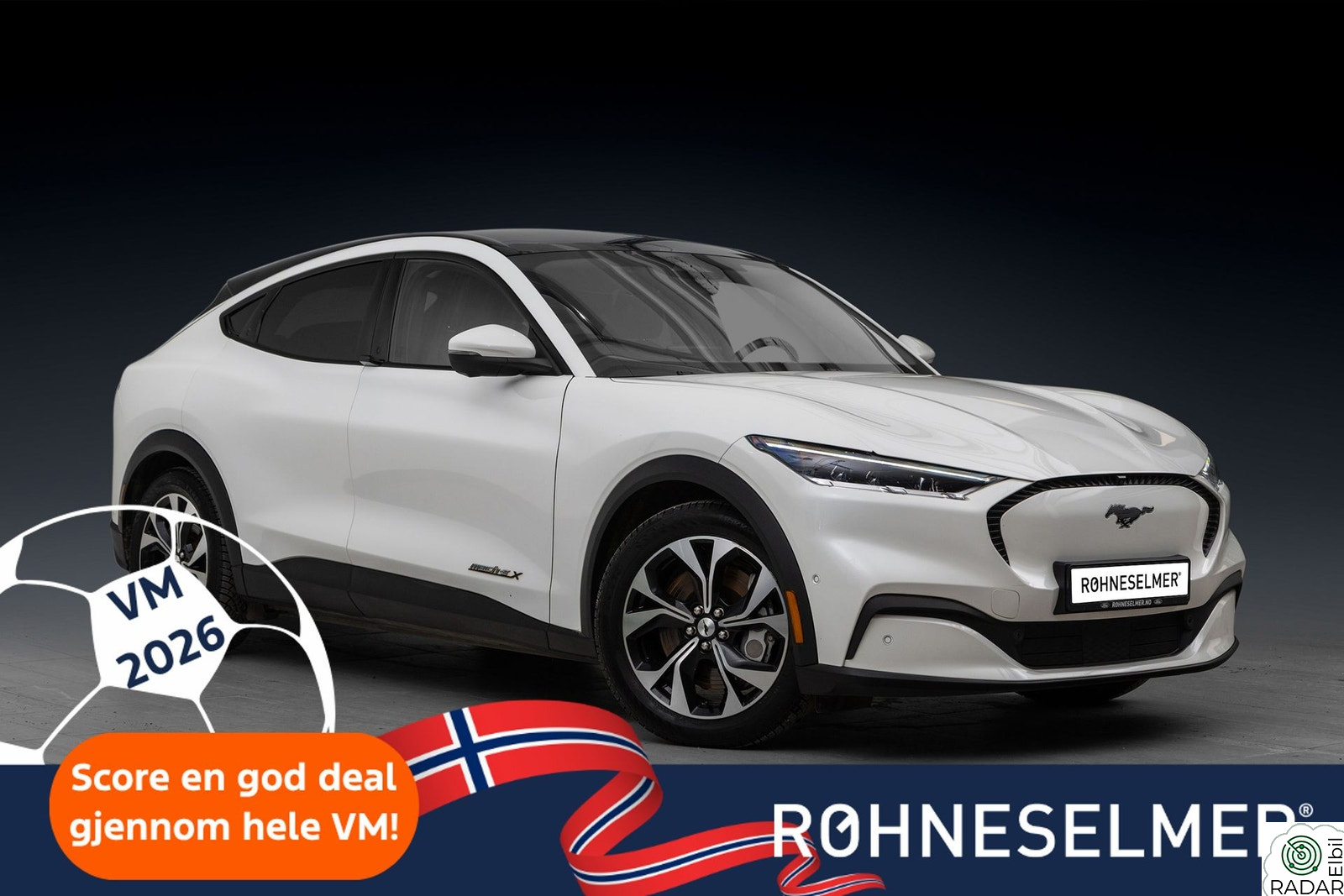 FORD Mustang Mach-E TEKNO+ PAKKE//2 ÅR UTVIDET GARANTI