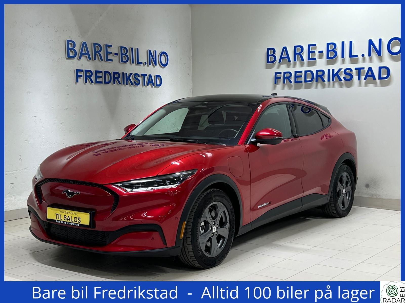 FORD Mustang Mach-E LR Med Panorama/360/B&O/Skinn/Acc/Keyless/Memory/V,Ratt
