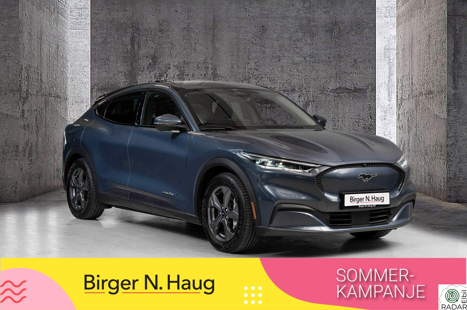 FORD Mustang Mach-E LR RWD REKKEVIDDE PÅ HELE 610 KM WLTP//NY I NORGE