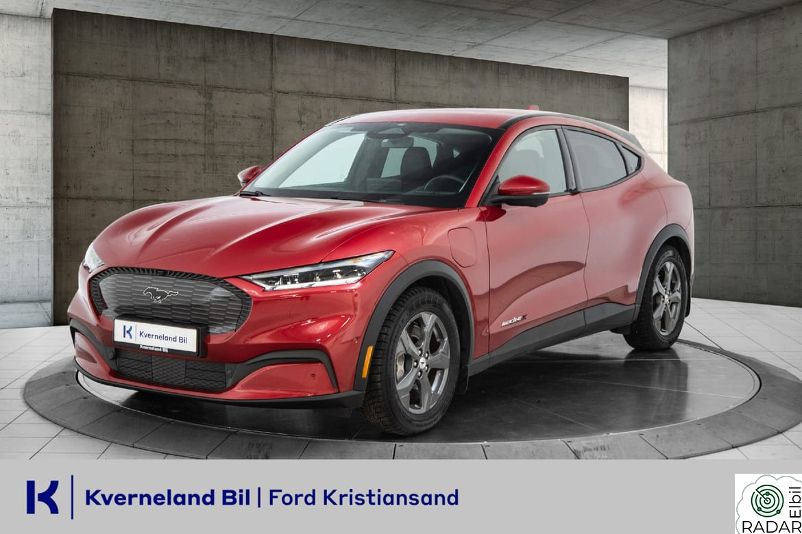 FORD Mustang Mach-E LR 610 km RWD | Skinn | ACC | Ryggekamera hengerfeste