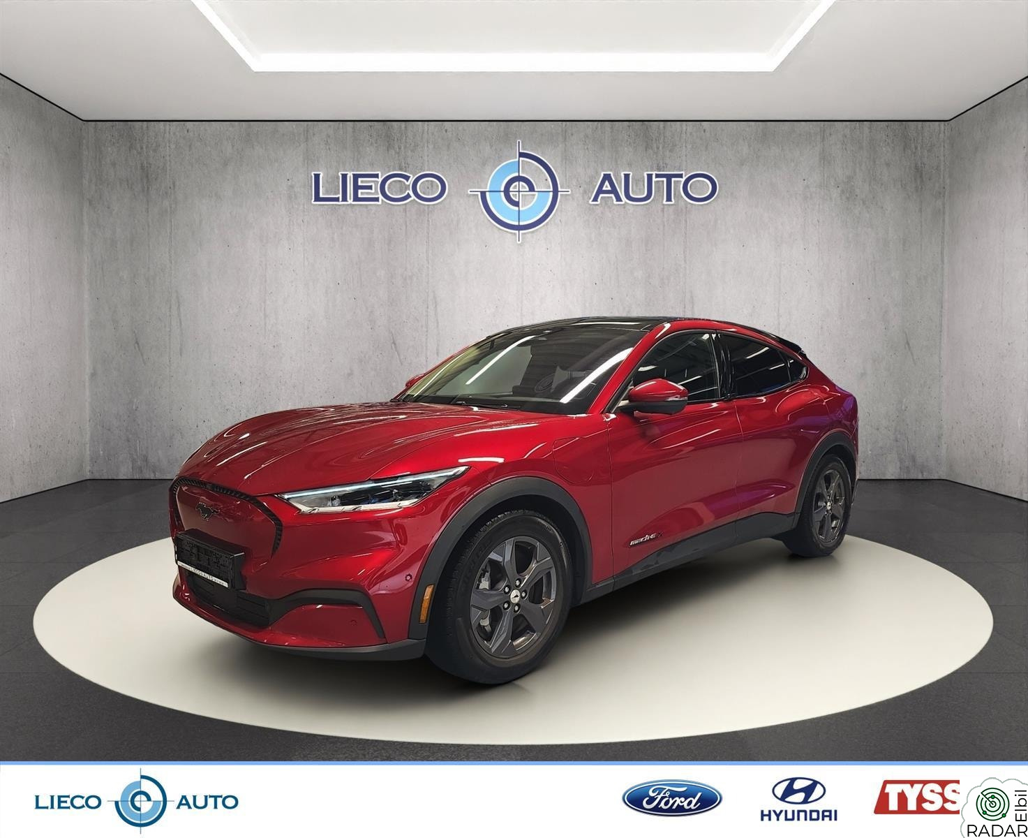 FORD Mustang Mach-E 294 HK LR 610km Teknologipakke + B&O H. Feste 360KAM
