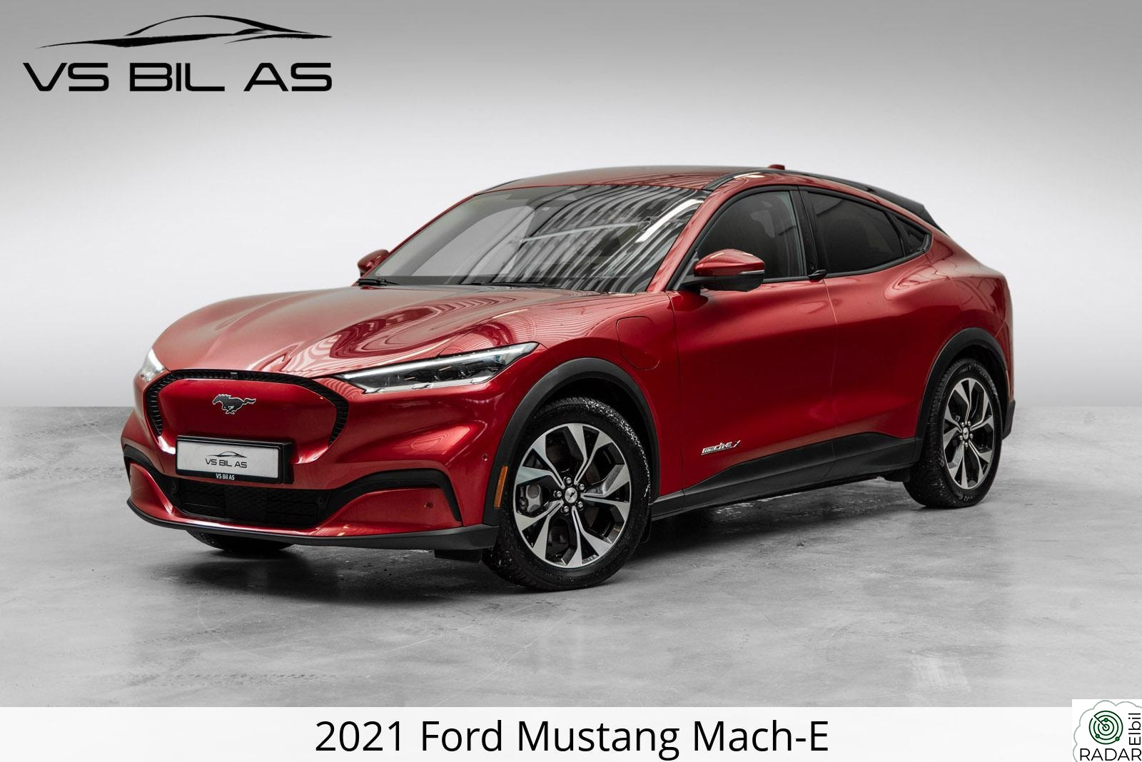 FORD Mustang Mach-E LR RWD 610km B&O/ACC/360/HF/Keyless/Rattvarme/Carplay++
