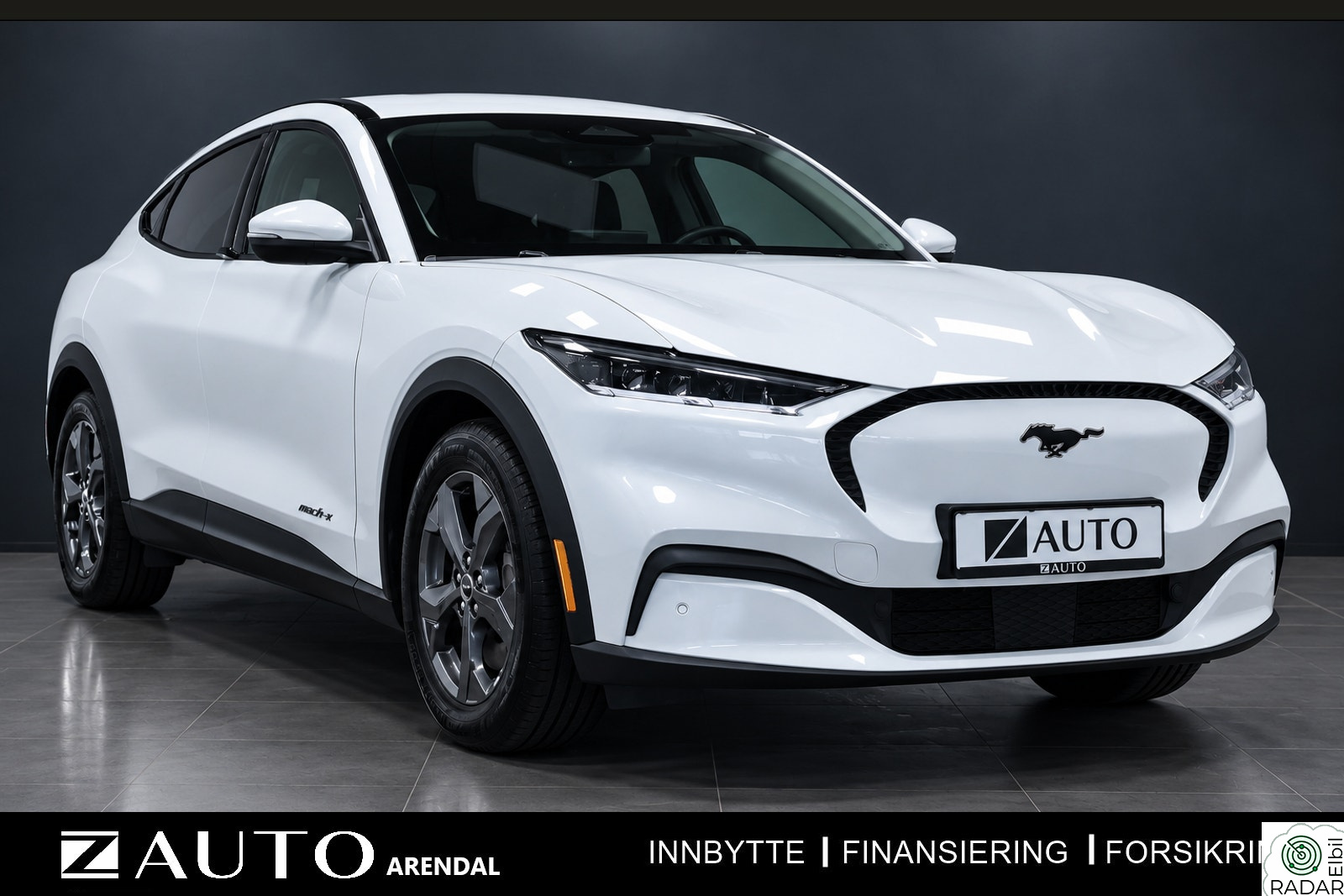 FORD Mustang Mach-E SR - ACC/SKINN/NAVI/RYGGE/RATTVARME/KROK/CARPLAY/NORSK