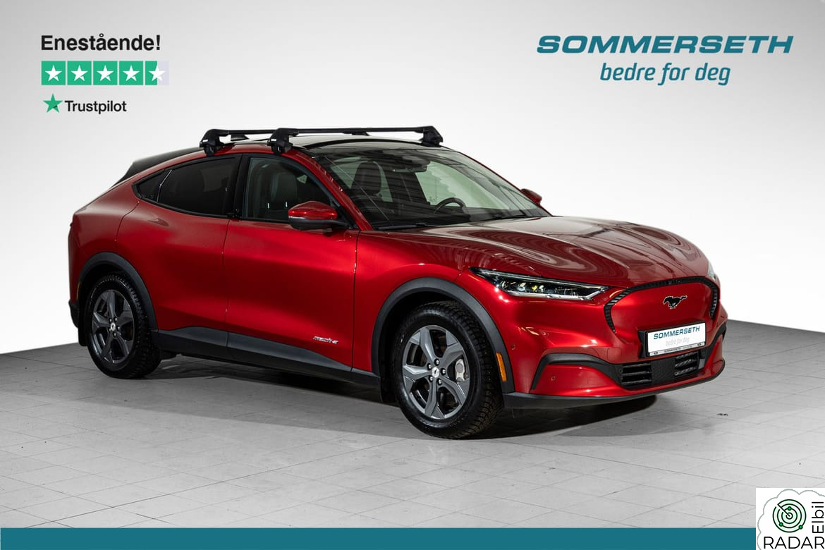 FORD Mustang Mach-E SR 440km Skinn/Ryggekamera/Rattvarme/Carplay