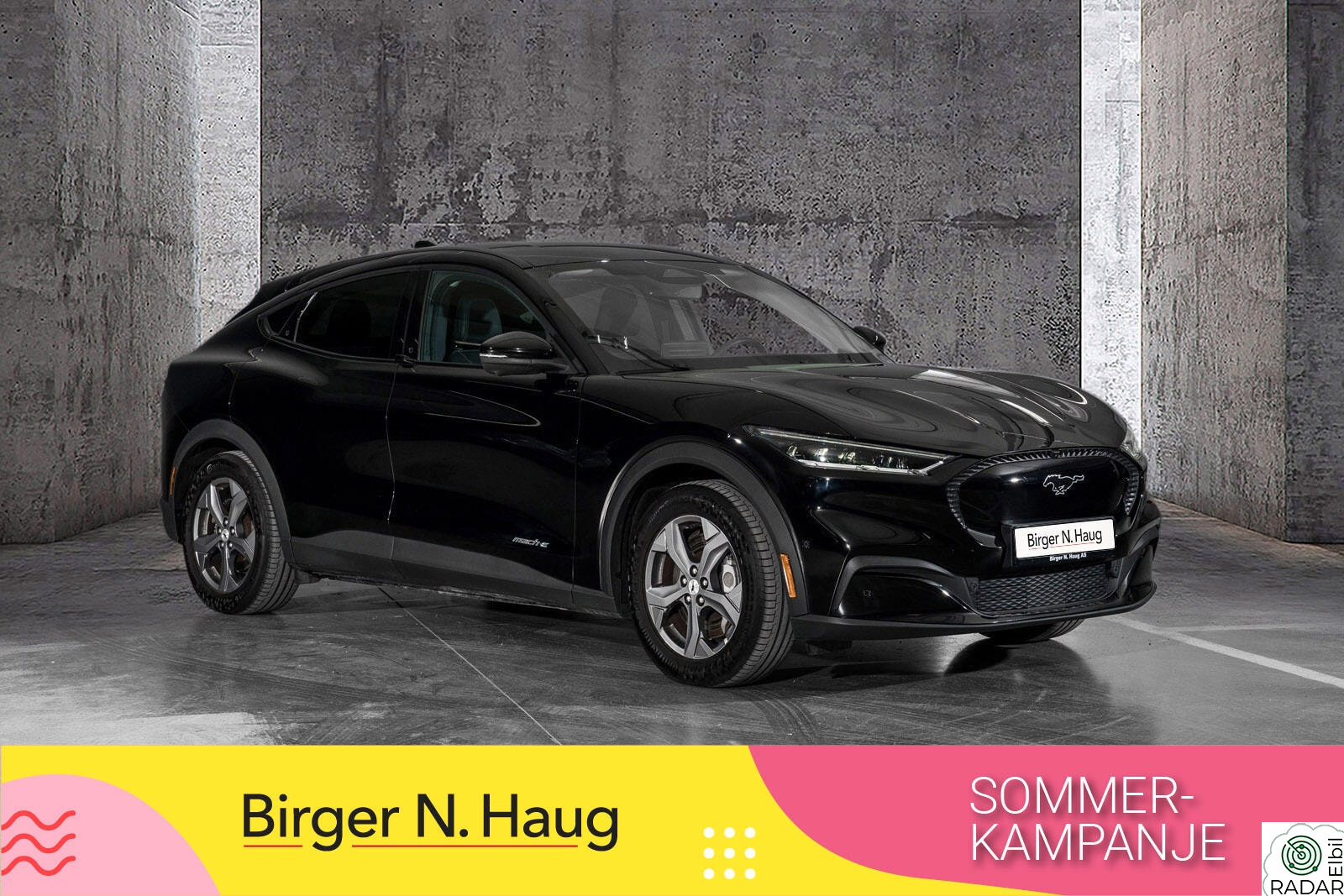 FORD Mustang Mach-E SR RWD 440 KM REKKEVIDDE!/HUD/SKINN