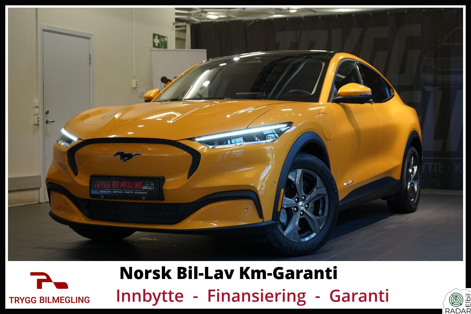 FORD Mustang Mach-E SR RWD-SE KM*SE DETALJER*SE PRISEN*NORSK BIL*GARANTI+++