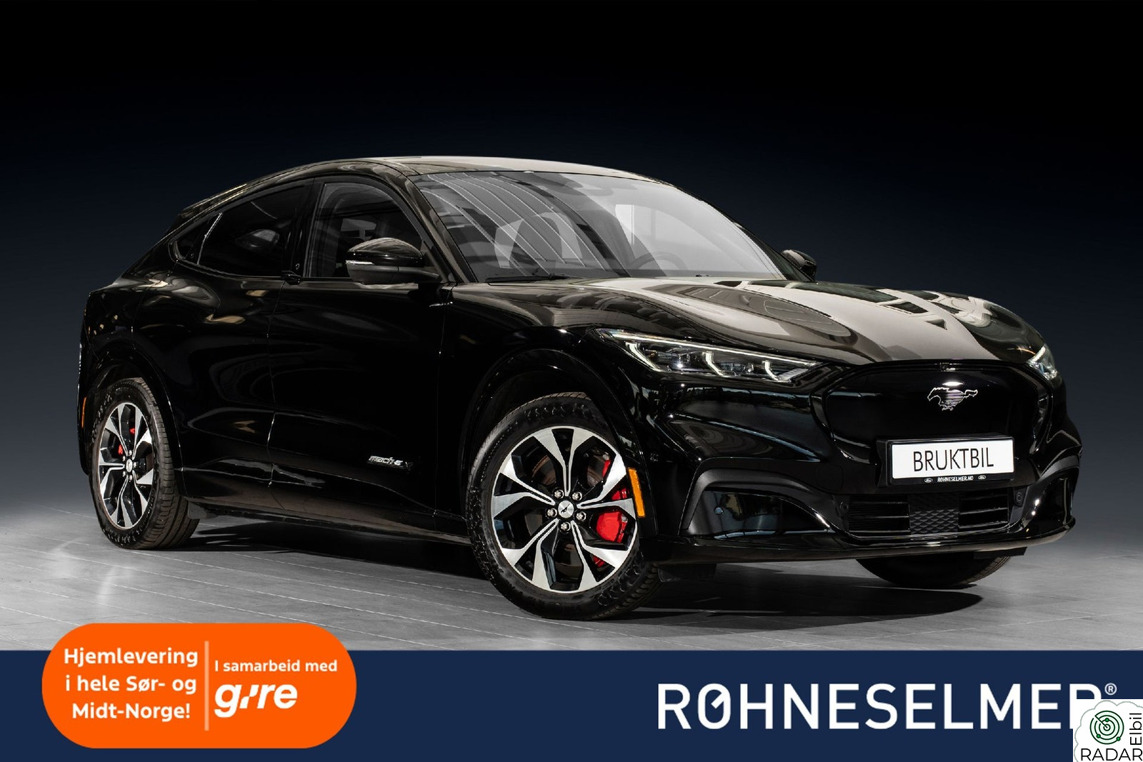 FORD Mustang Mach-E LR 600km RWD |Tech+ |Skinn |B&O |Krok |ACC+++