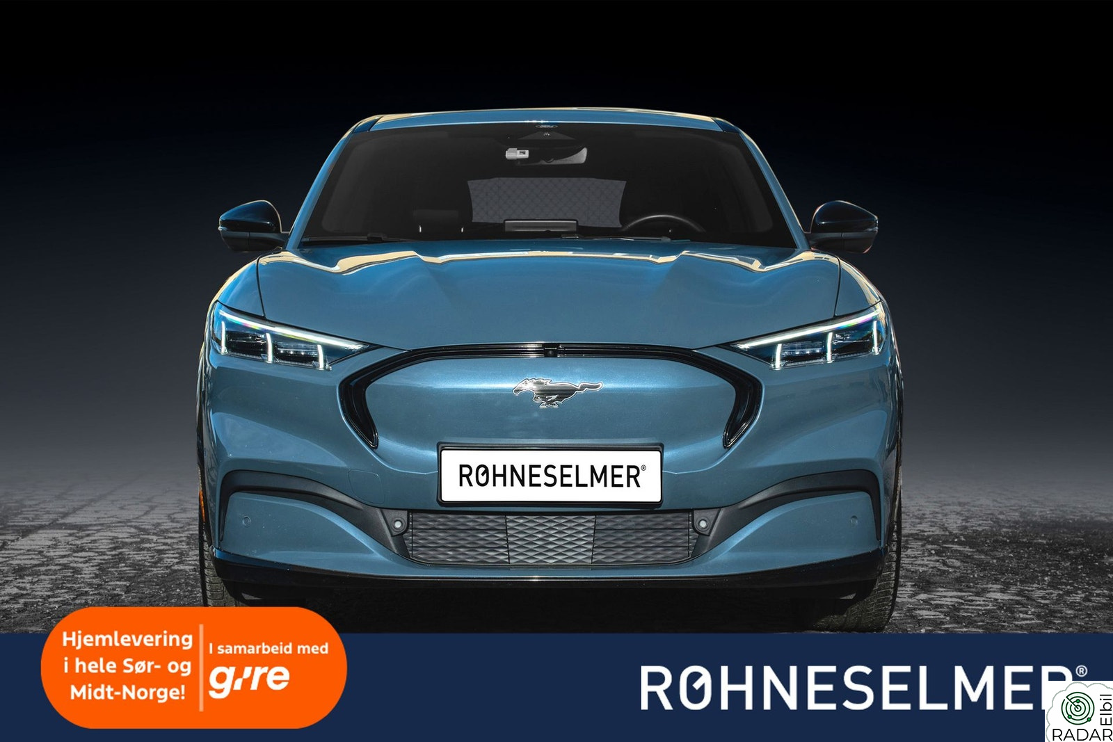 FORD Mustang Mach-E RWD|LR|610KM|B&O|360|Premium|ACC|Innbytte!