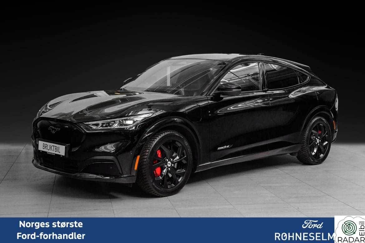 FORD Mustang Mach-E 600km/Premium/5år serviceavtale/B&O/2x19'' sorte hjul