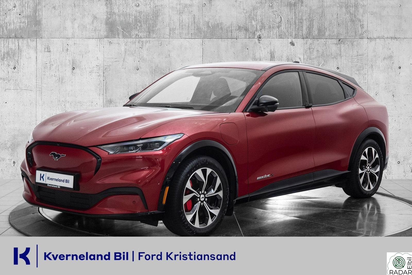 FORD Mustang Mach-E Mach-E | B&O | LR | FRI FRAKT SØR FOR TRONDHEIM