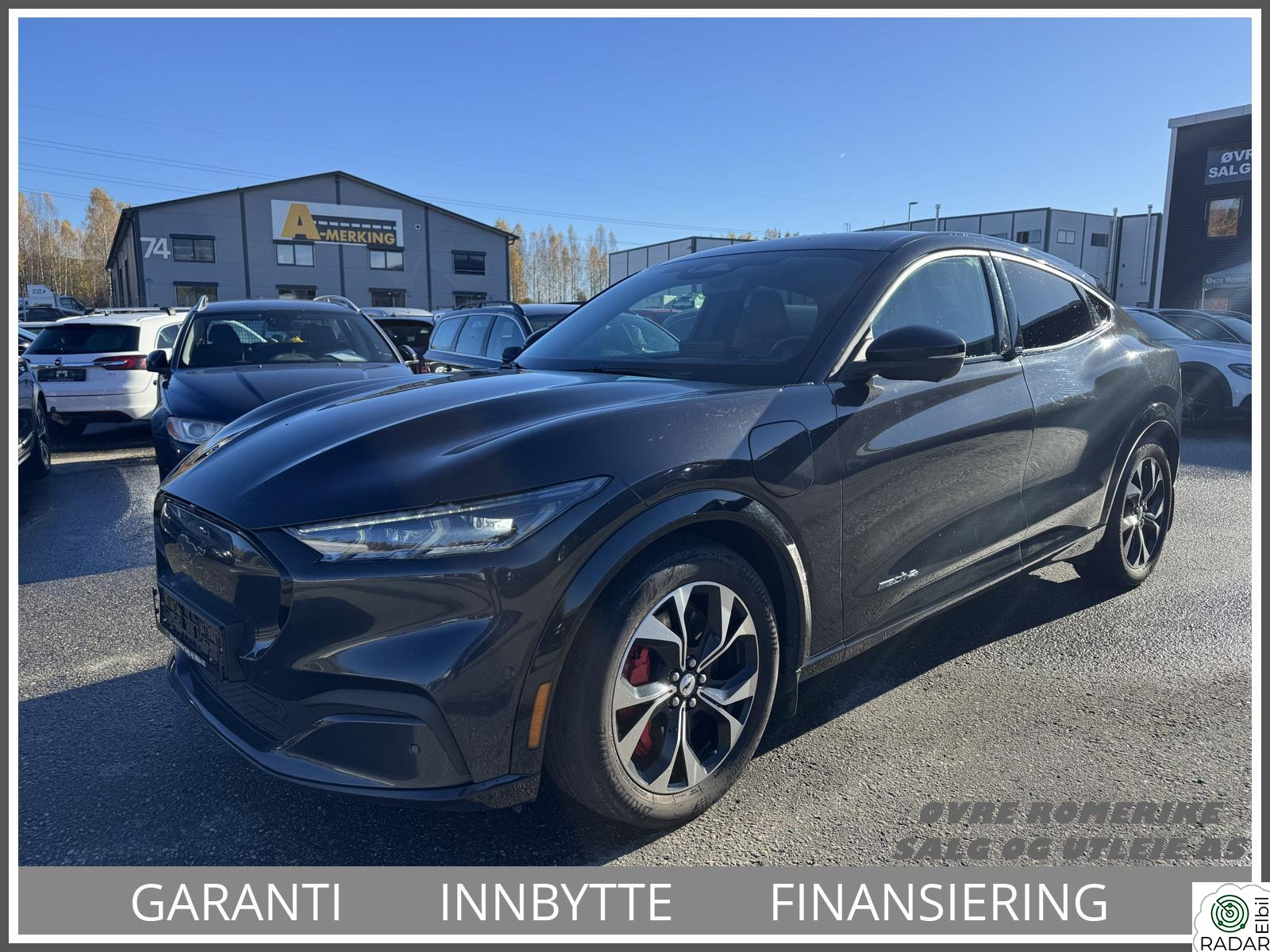 FORD Mustang Mach-E 75KWh/AWD/R.kamera/Skinn/H.feste/Eu-Ok